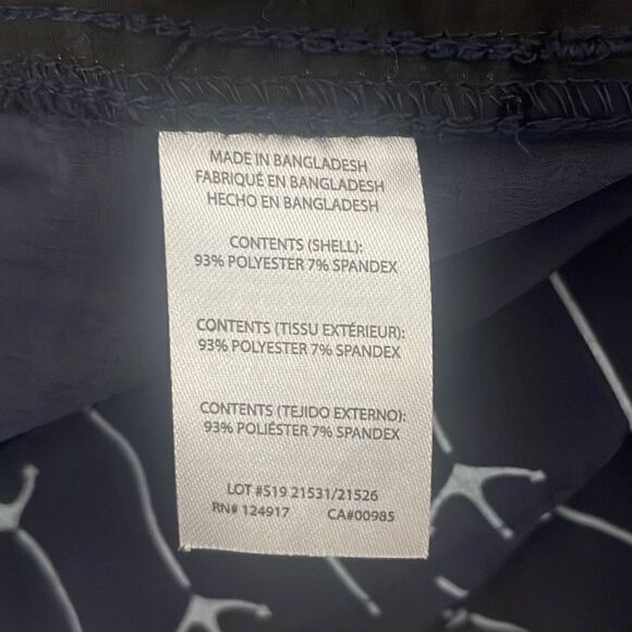 TRUNKS Men’s Multi-Functional Short in Navy Anchor Print sz 34 - Picture 4 of 6